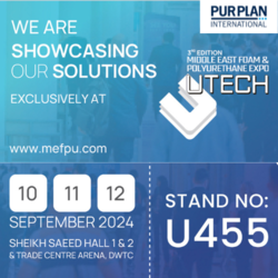 Purplan auf der UTECH MEFPU Expo in Dubai 